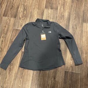 The North Face Gray Quarter-Zip Pullover